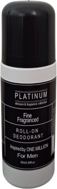 Platinum Skincare & Cosmetics 50ml Inspired by One Million Deodorant Roll-on  -  For Men