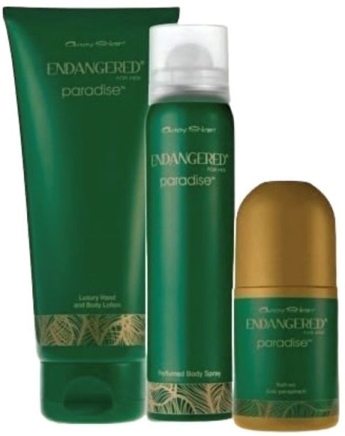 Avroy Shlain Endangered For Her Paradise Fragrance Gift Set Perfume Body Spray  -  For Women