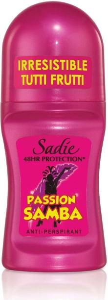 Sadie 48 Hour Protection, Passion Samba Deodorant Roll-on  -  For Women