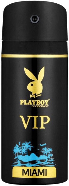 Playboy Vip Miami Deodorant Spray  -  For Men
