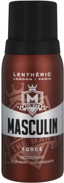 Lentheric Masculin Force Deodorant Spray  -  For Men