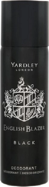 Yardley English Blazer Black Deodorant Spray  -  For Men