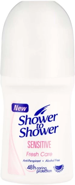 Shower To Shower Sensitive - Fresh Care Deodorant Roll-on  -  For Women