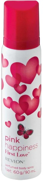 Revlon Pink Happiness First Love Body Spray  -  For Women