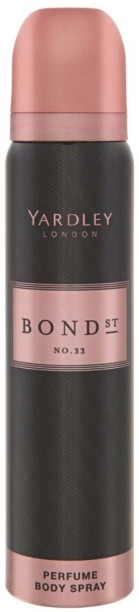 Yardley Bond ST No 33 Perfume Body Spray  -  For Women