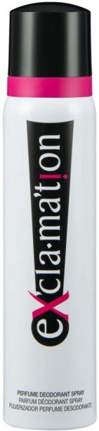 Coty Exclamation Deodorant Spray  -  For Women