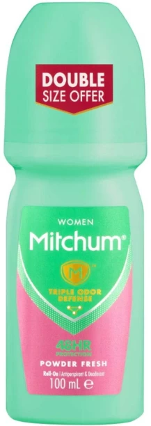 Mitchum Powder Fresh (48 Hr Protection) Deodorant Roll-on  -  For Women
