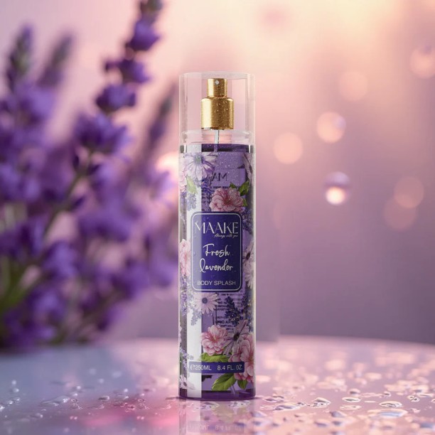 Maake Fresh Lavender Body Splash Body Spray  -  For Women