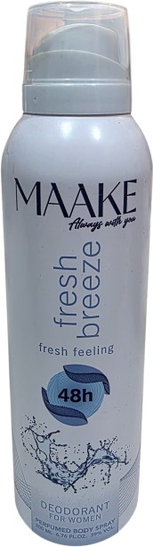 Maake Fresh Breeze Deodorant Spray for Women Deodorant Spray  -  For Women