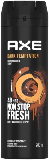 Axe Dark Temptation Deodorant Spray  -  For Men