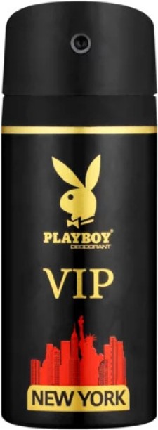 Playboy Vip New York Deodorant Spray  -  For Men