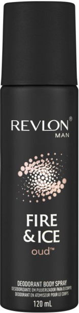 Revlon Fire & Ice Oud Body Spray  -  For Men