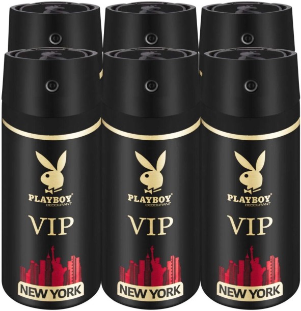 Playboy Vip New York Deodorant Spray  -  For Men