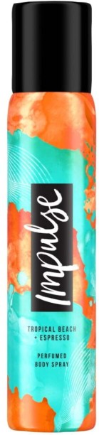 Impulse Tropical Beach Espresso Deodorant Spray  -  For Women