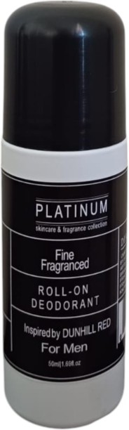 Platinum Skincare & Cosmetics 50ml Inspired by Dunhill Red Deodorant Roll-on  -  For Men