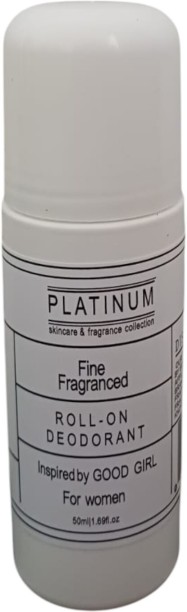 Platinum Skincare & Cosmetics 50ml Inspired by Good Girl Deodorant Roll-on  -  For Women