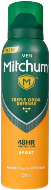 Mitchum Triple Odor Defense Sport Antiperspirant Deodorant Spray  -  For Men
