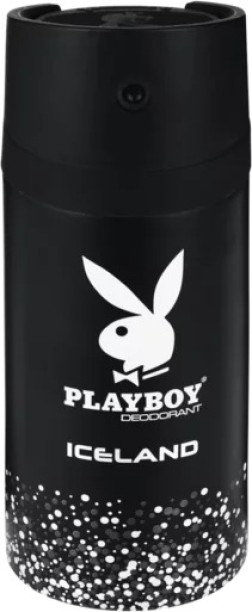 Playboy Body Code Black Deodorant Spray  -  For Men