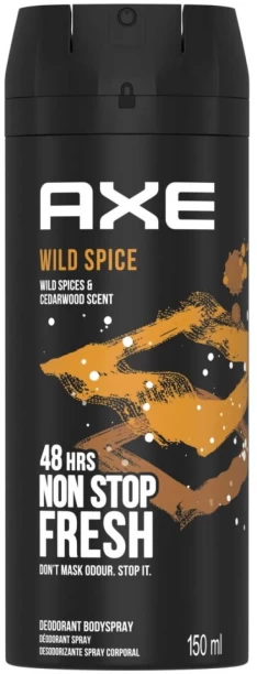 Axe Deodorant Wild Spice Deodorant Spray  -  For Men