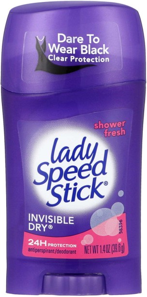 Lady Speedstick Shower Fresh Invisible Dry Deodorant Stick  -  For Women