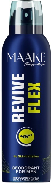 Maake Revive Flex Deodorant Spray for Men Deodorant Spray  -  For Men