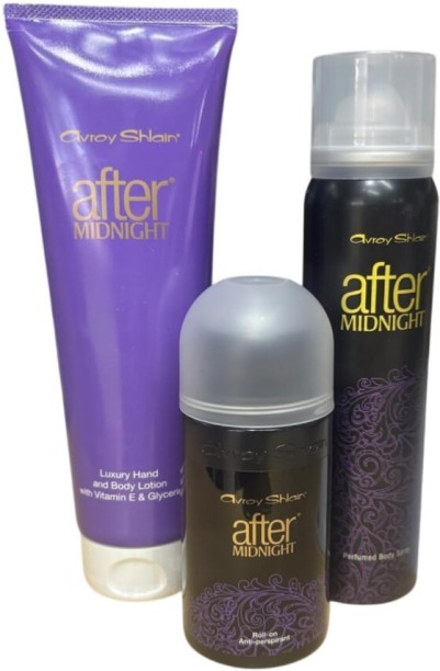 Avroy Shlain After Midnight Fragrance Gift Set Perfume Body Spray  -  For Women