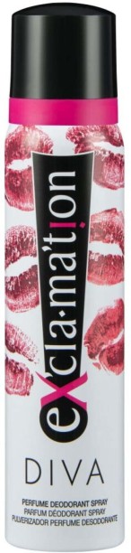 Coty Exclamation Diva Deodorant Spray  -  For Women