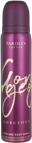 Yardley Gorgeous Perfume Body Spray  -  For Women