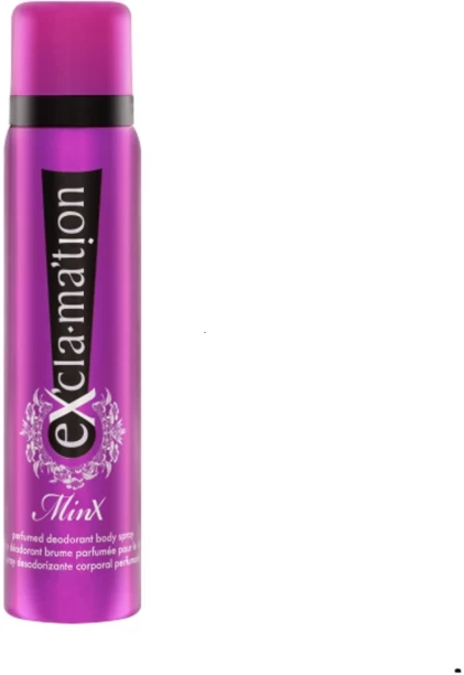 COTY Exclamation Minx Deodorant Spray  -  For Women