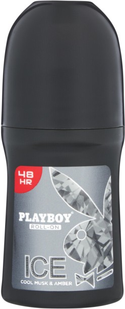 Playboy Ice Deodorant Roll-on  -  For Men & Women