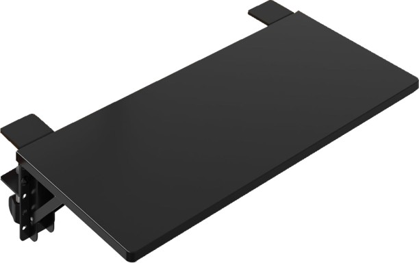 Bontec 1 Compartments Arm Rest Support Desk Extender Tray Ergonomic Table Mount Clamp-On