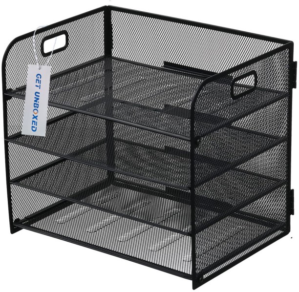 ALANES 1 Compartments Metal Desktop