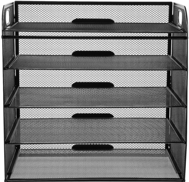 Sub Urban Décor 5 Compartments Metal Desktop