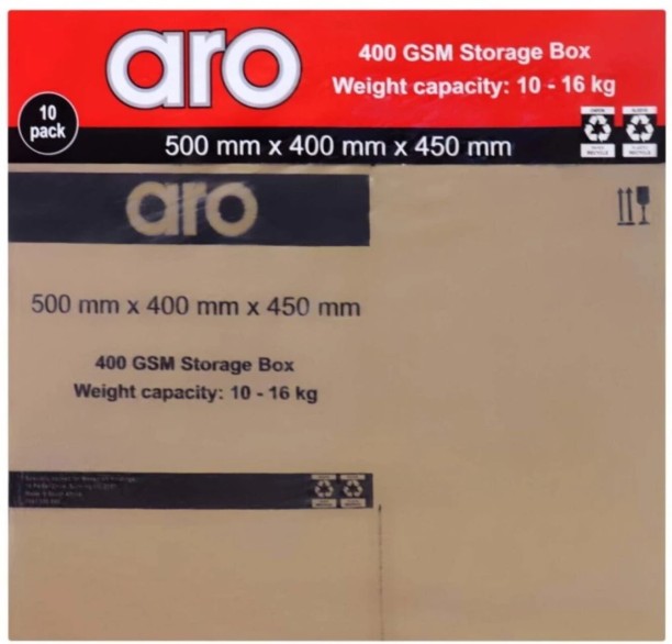 Aro 1 Compartments Cardboard Cardboard box