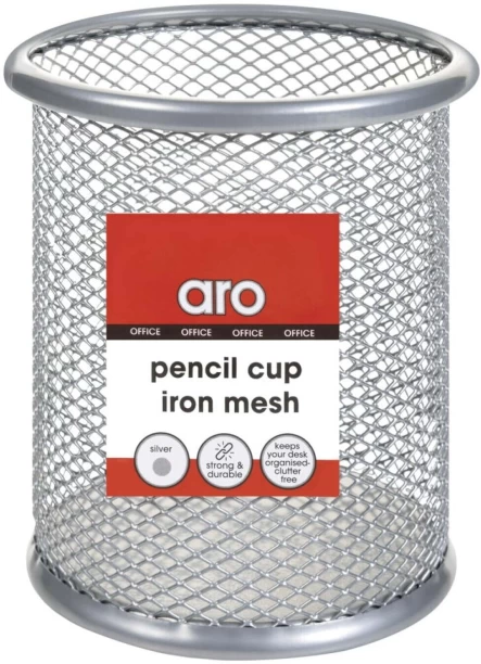 Aro 1 Compartments Mesh Holder Desk Organiser