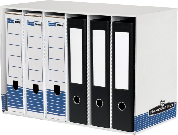 Bankers Box 6 Compartments Board Stowaway