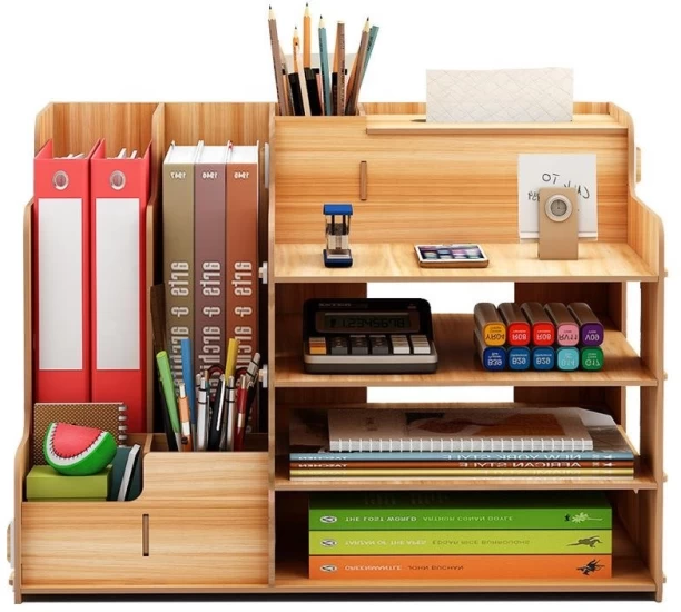 TGT- 8 Compartments Wood Shelves