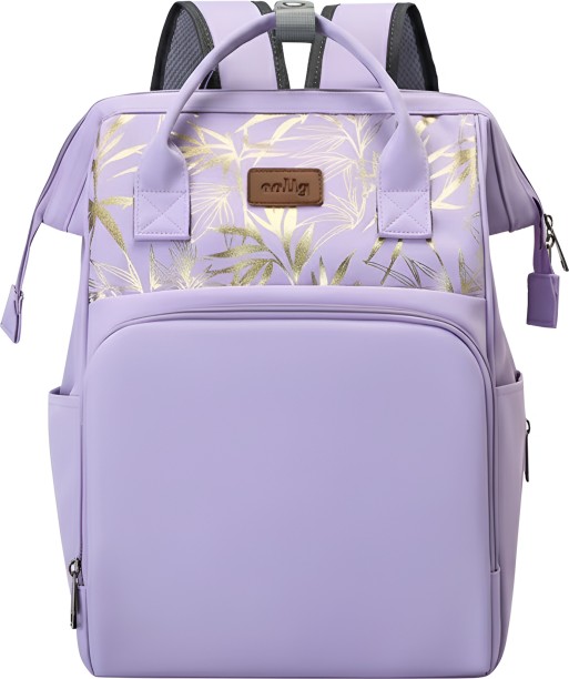Honghua Stylish Floral Diaper Backpack Diaper Bag