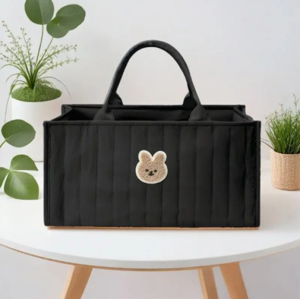 R AND E Baby Diaper Caddy Organizer Storage Basket Multi-Functional Baby Diaper Bag