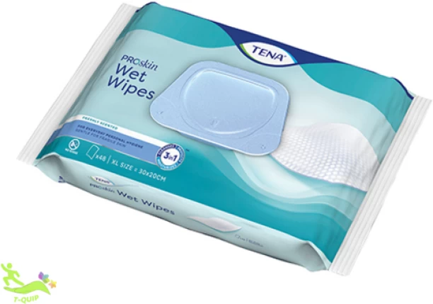 TENA TPWW01 PROSKIN WET WIPES 48s Adult Diapers - 0