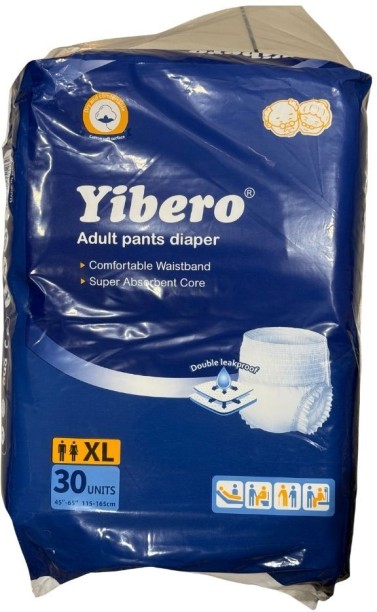 Yibero Adult Pants Diaper - XL - (115-165cm) - 30 Diapers Pant Diapers - XL
