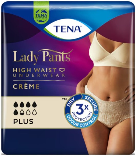Tena Lady Pull Up Pants Plus Medium Case Adult Diapers - M