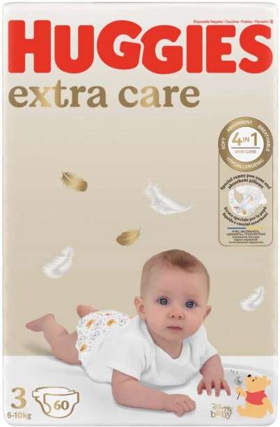 Huggies Extra Care Tape Diapers - 3