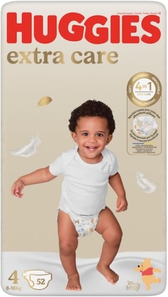 Huggies Extra Care Tape Diapers - 4