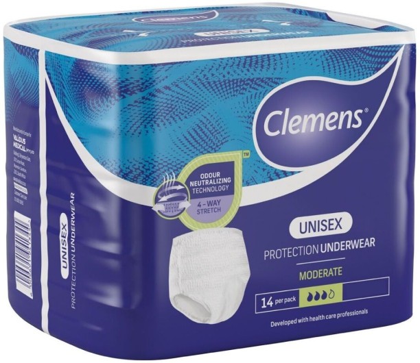 Clemens Unisex Pull Ups Extra Large Bulk Pack Adult Diapers - XL