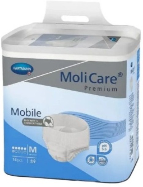 MoliCare Unisex Mobile Diapers - Pull Up/Brief 14's Adult Diapers - M