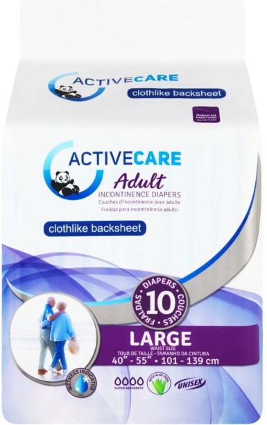 Active Care Adult Incontinence Adult Diapers - L