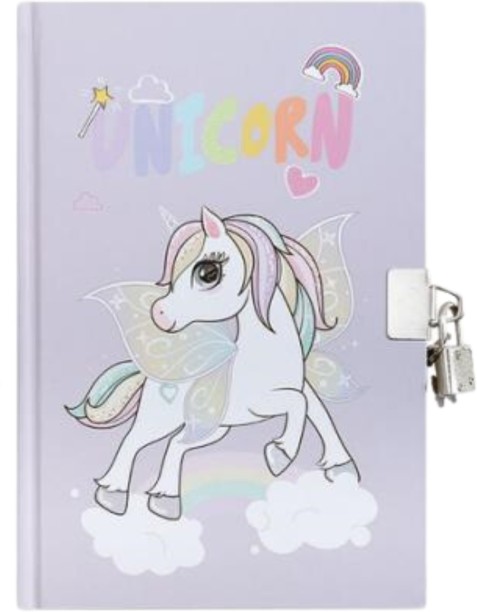 Generic 6009179620815 21x14.5CM Lock A5 Notebook With Ruling