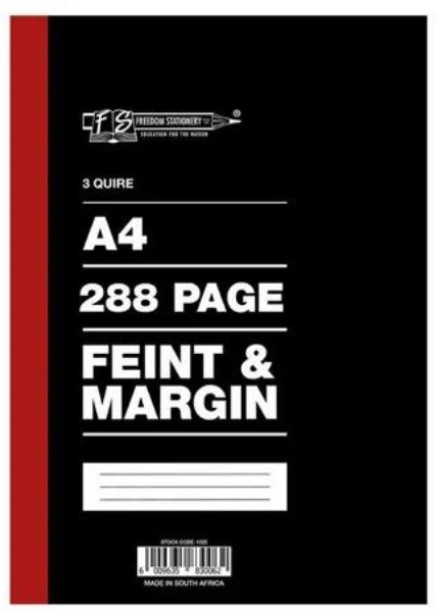 Marlin 1025PH A4 Notebook Feint/Margin