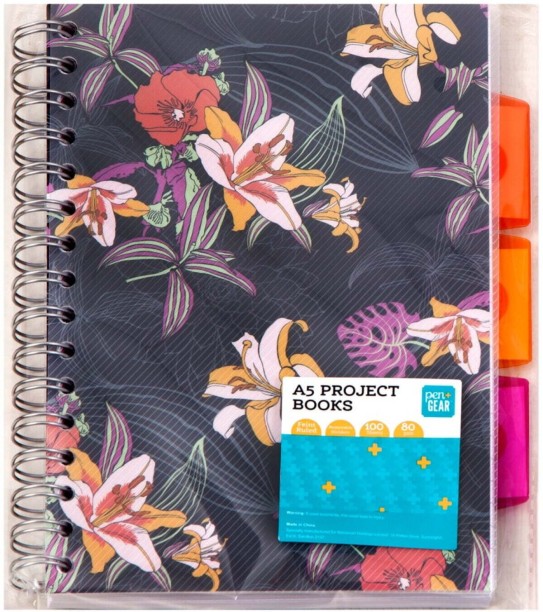 Pen + Gear Project Book A5 Notebook Feint